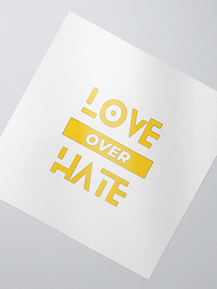 SB love over hate sticker product image (2)