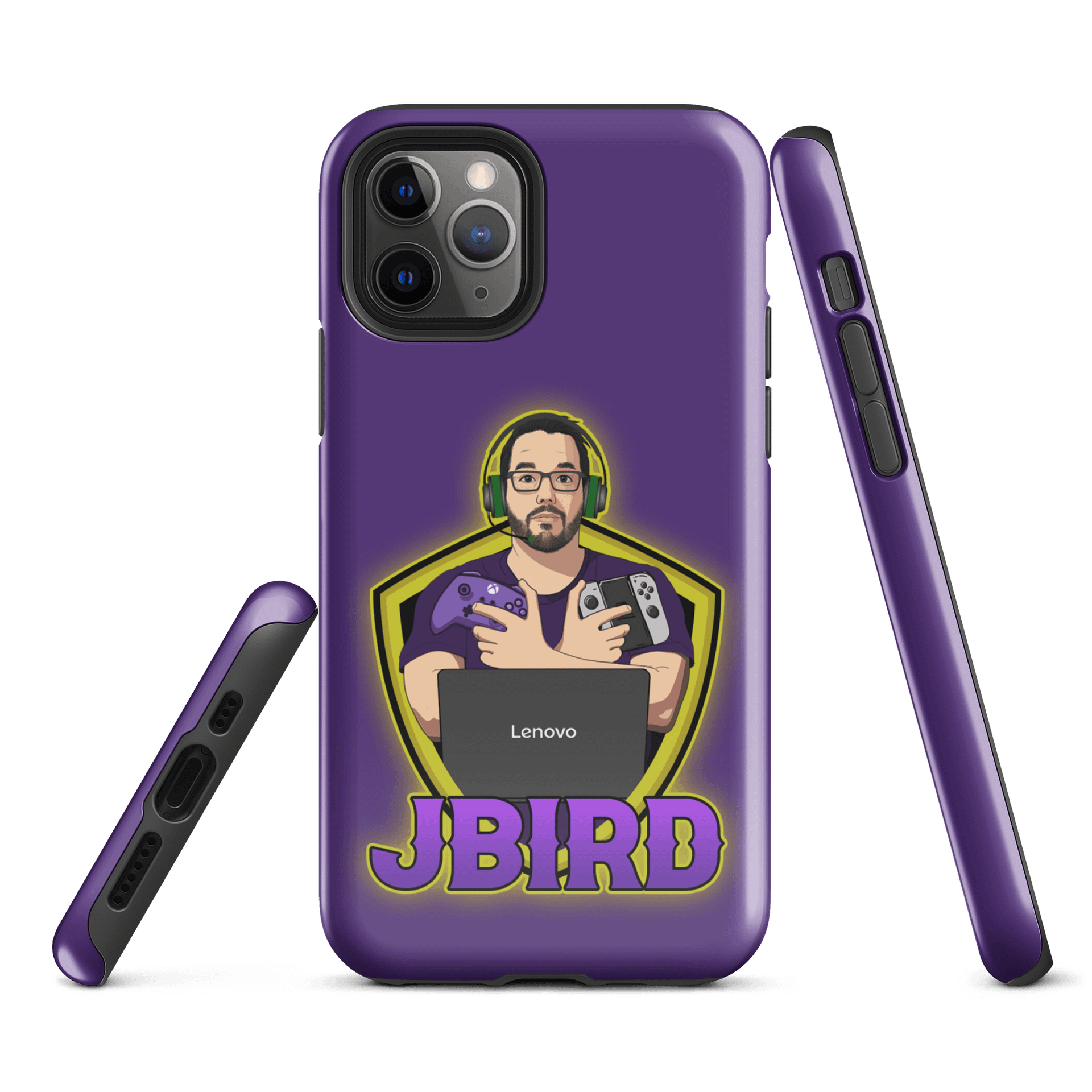 The Ultimate Gamer's Tough iPhone® Case-Purple product image (1)