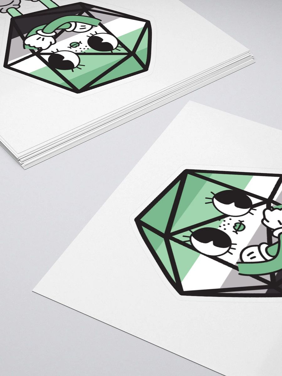 Aromantic Pride Sticker product image (4)