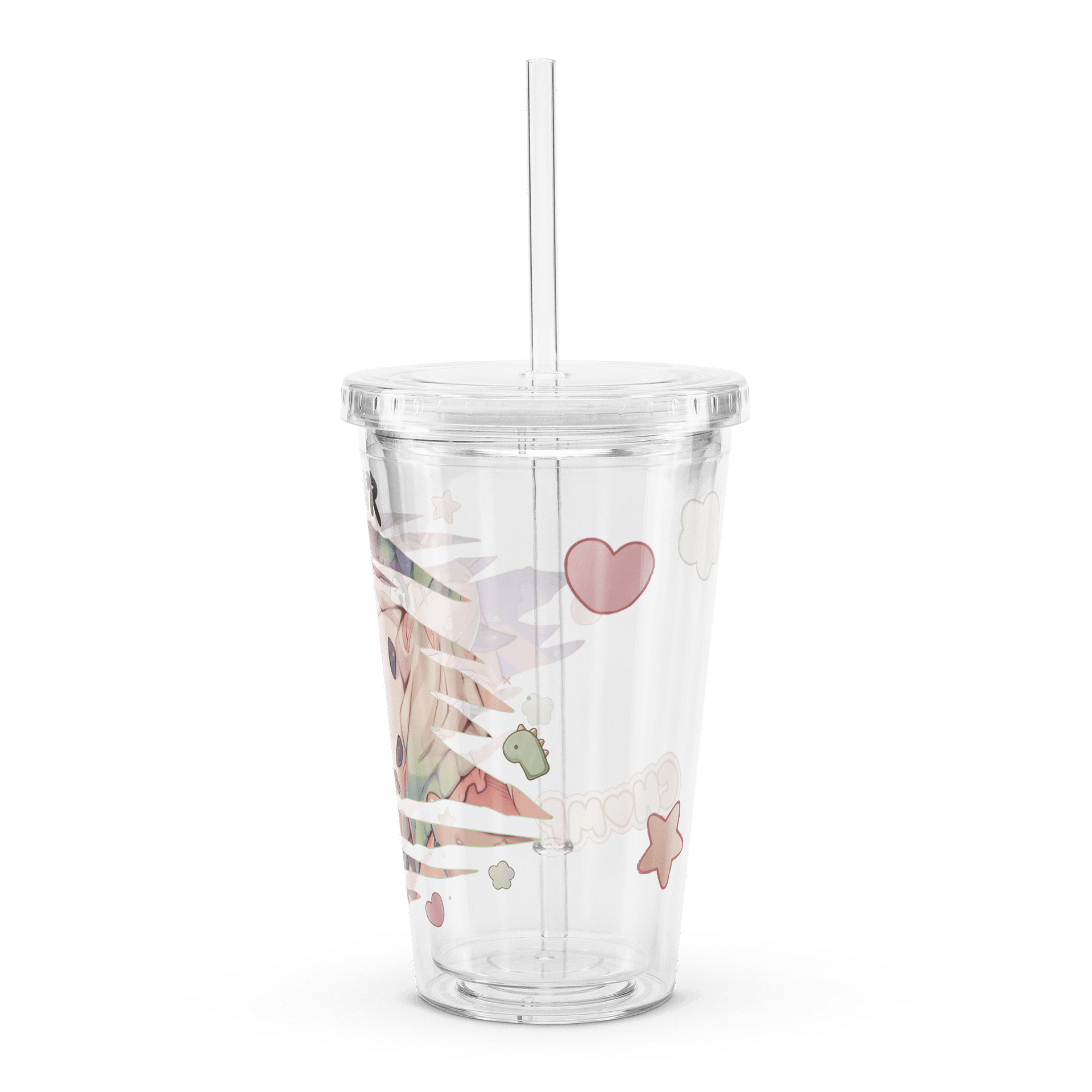 2.0 Double Wall Clear Plastic Tumbler product image (4)