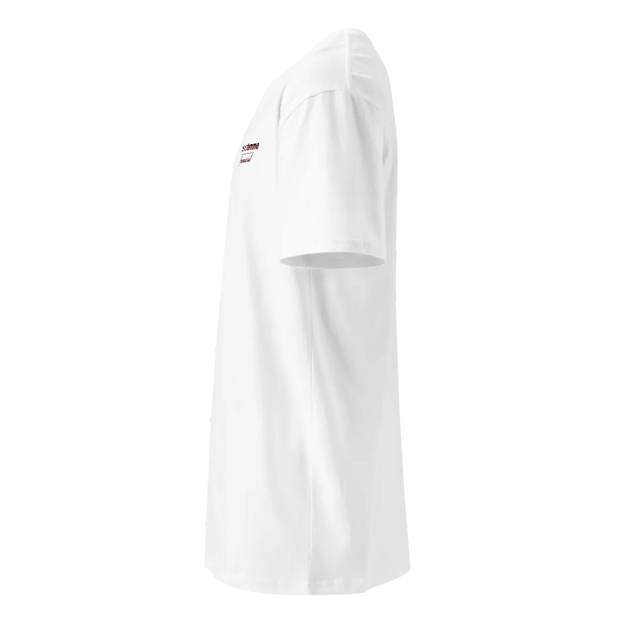 Supreme Comfort Premium Cotton Unisex Tee with Maroon Logotype product image (11)