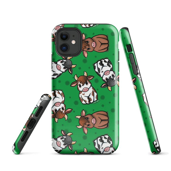 Ditsy Cows Tough Case For iPhone product image (1)