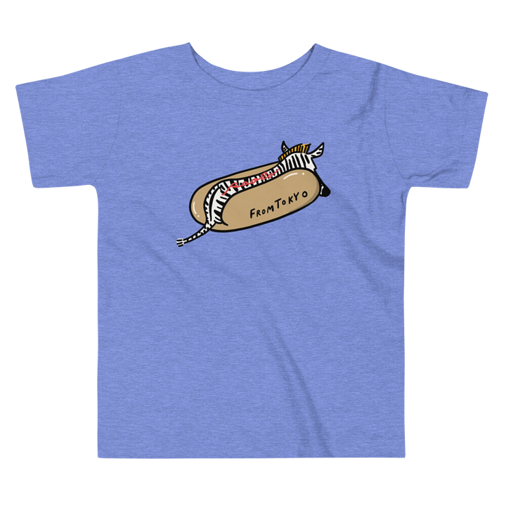 Zebra Hot Dog Toddler T-Shirt product image (1)