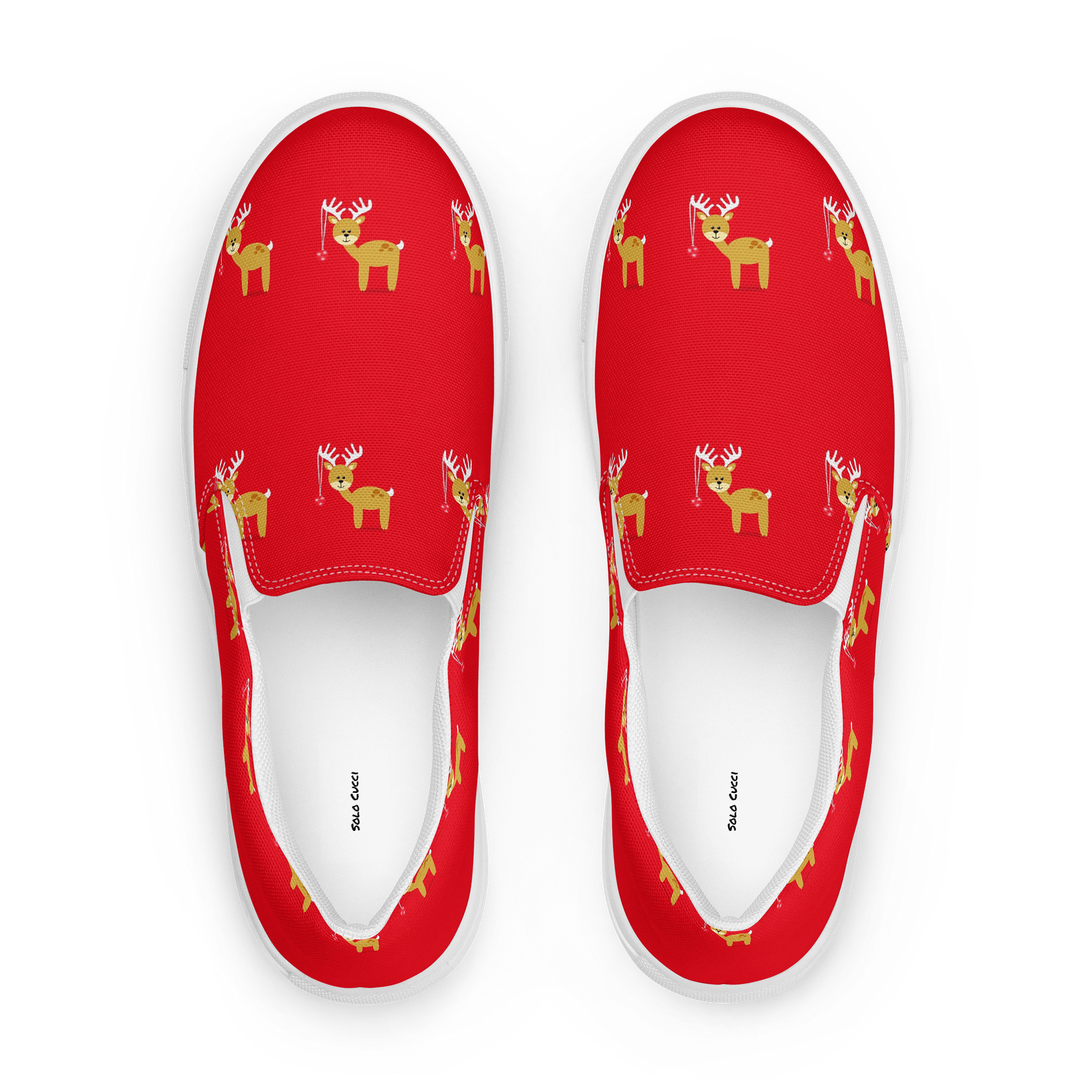 Reindeer Slip-Ons product image (1)