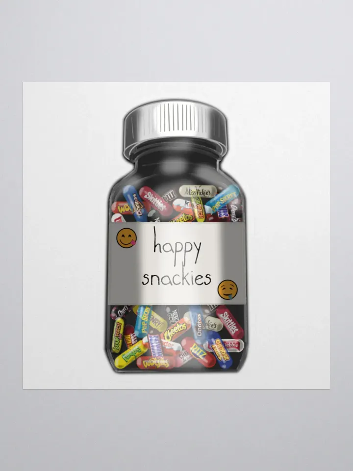 Happy Snackies Sticker product image (2)