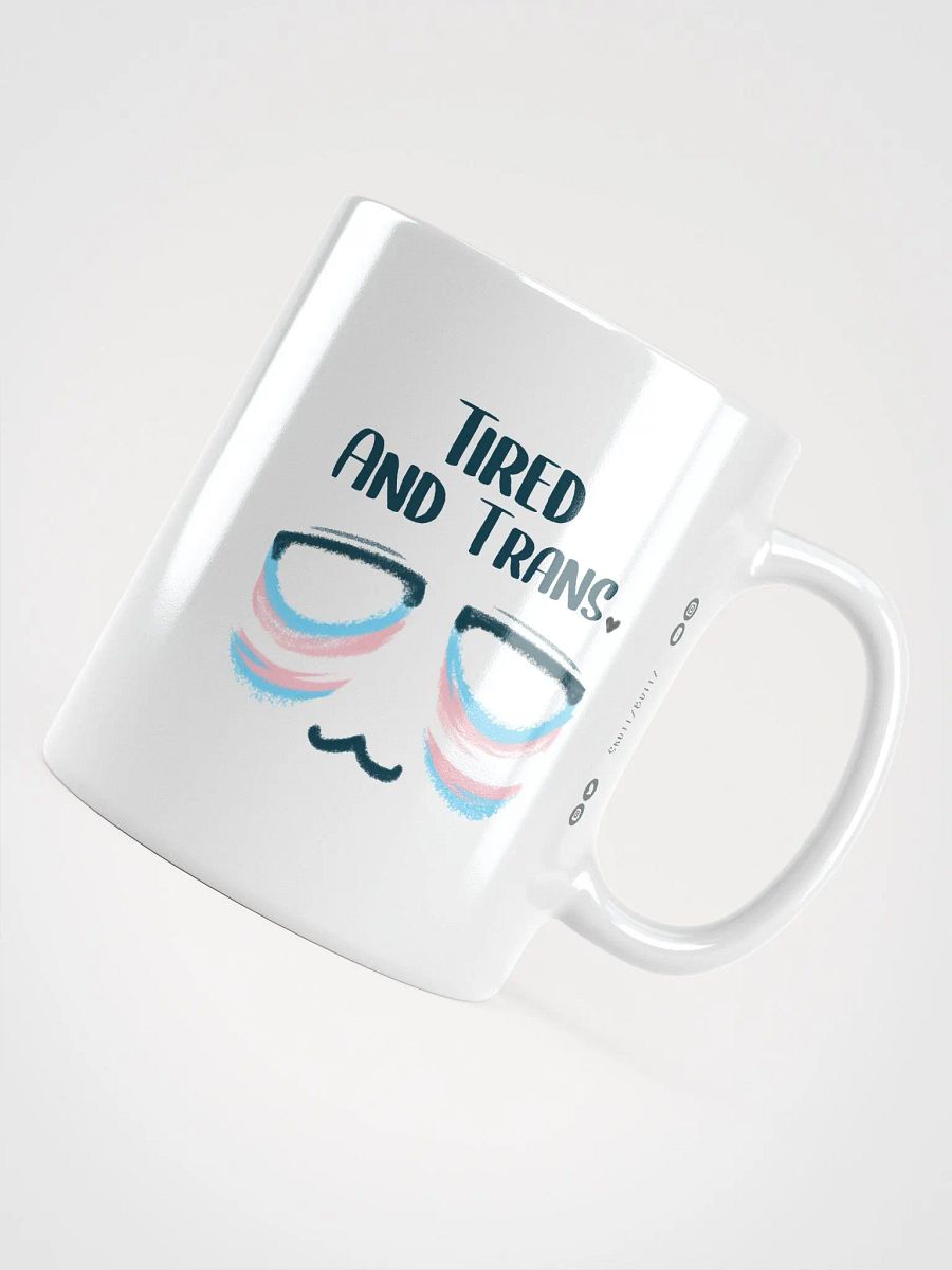 Tired and Trans - Ceramic Mug product image (4)