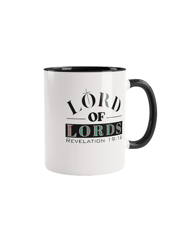 Lord of Lords Christian 11 & 15 oz Mug | Jesus Christ Faith Gift | Inspirational Coffee Cup for Believers product image (2)