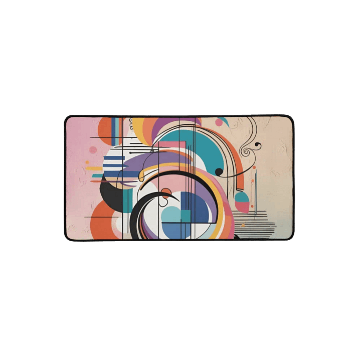 Vibrant Kadisnky Desk Mat gift for techi moms and daughters on Mothersday product image (2)