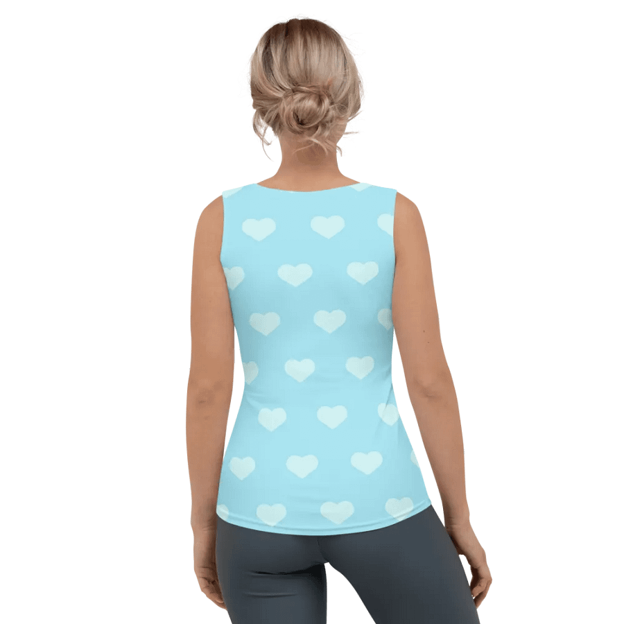 I Love Orm Women's Tank Top From Lingling (Blue) product image (2)