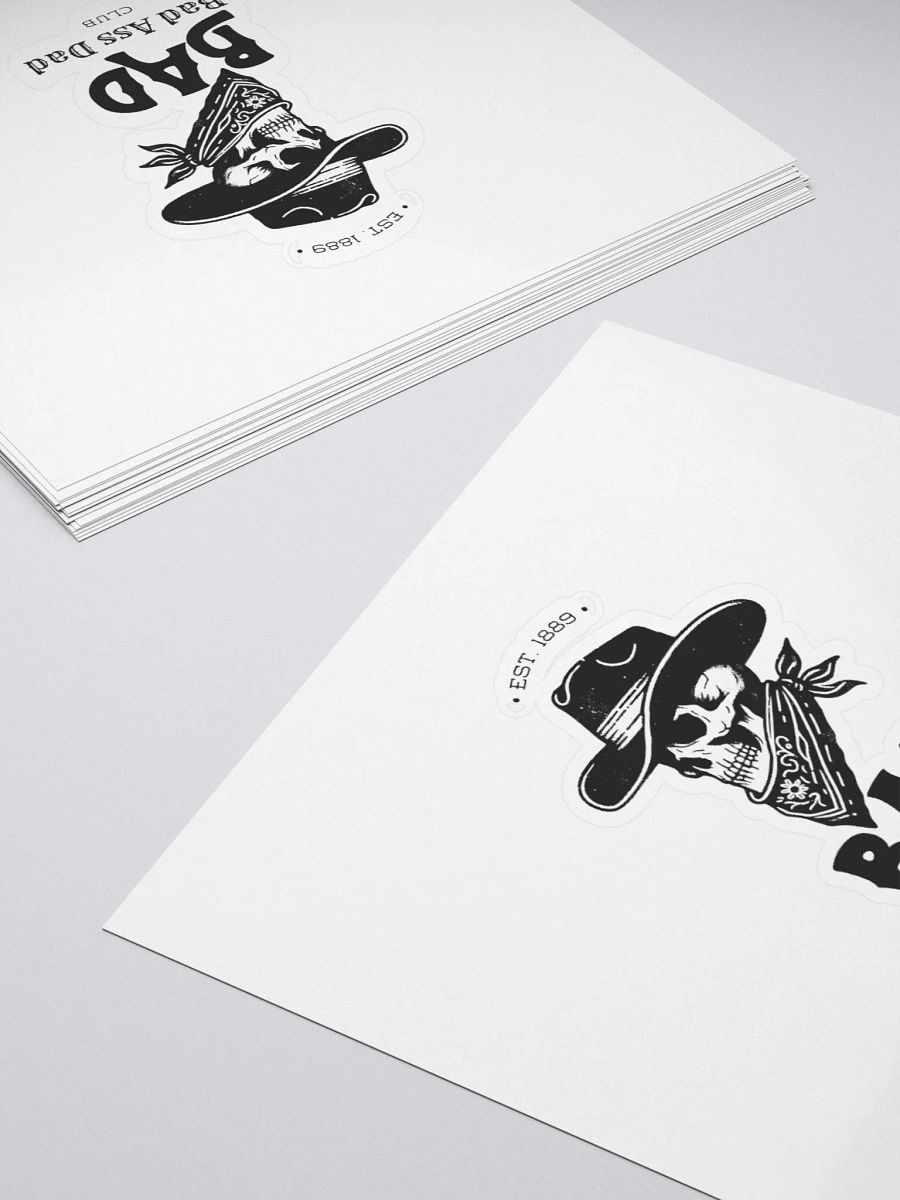 BAD (Bad Ass Dad) Sticker product image (10)