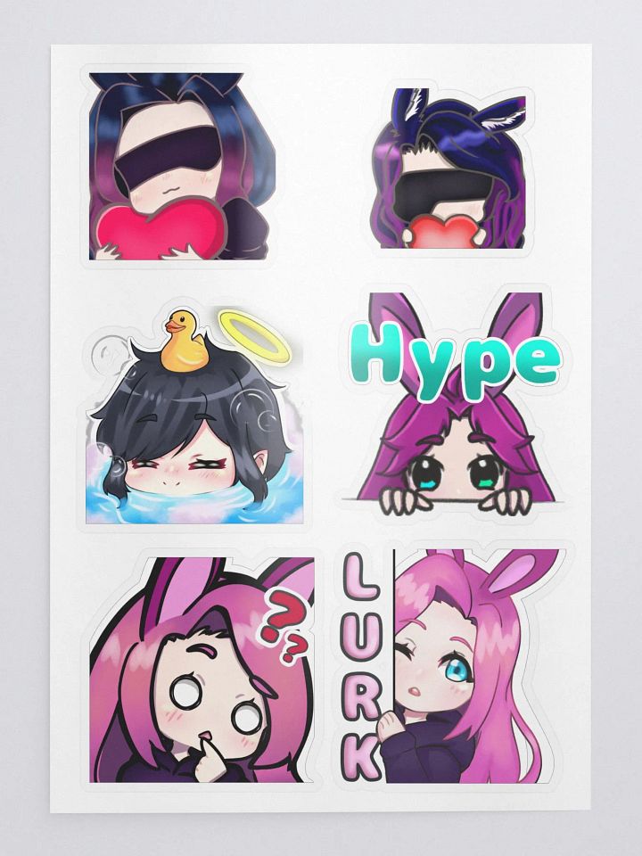 Old Emote Sticker set product image (1)