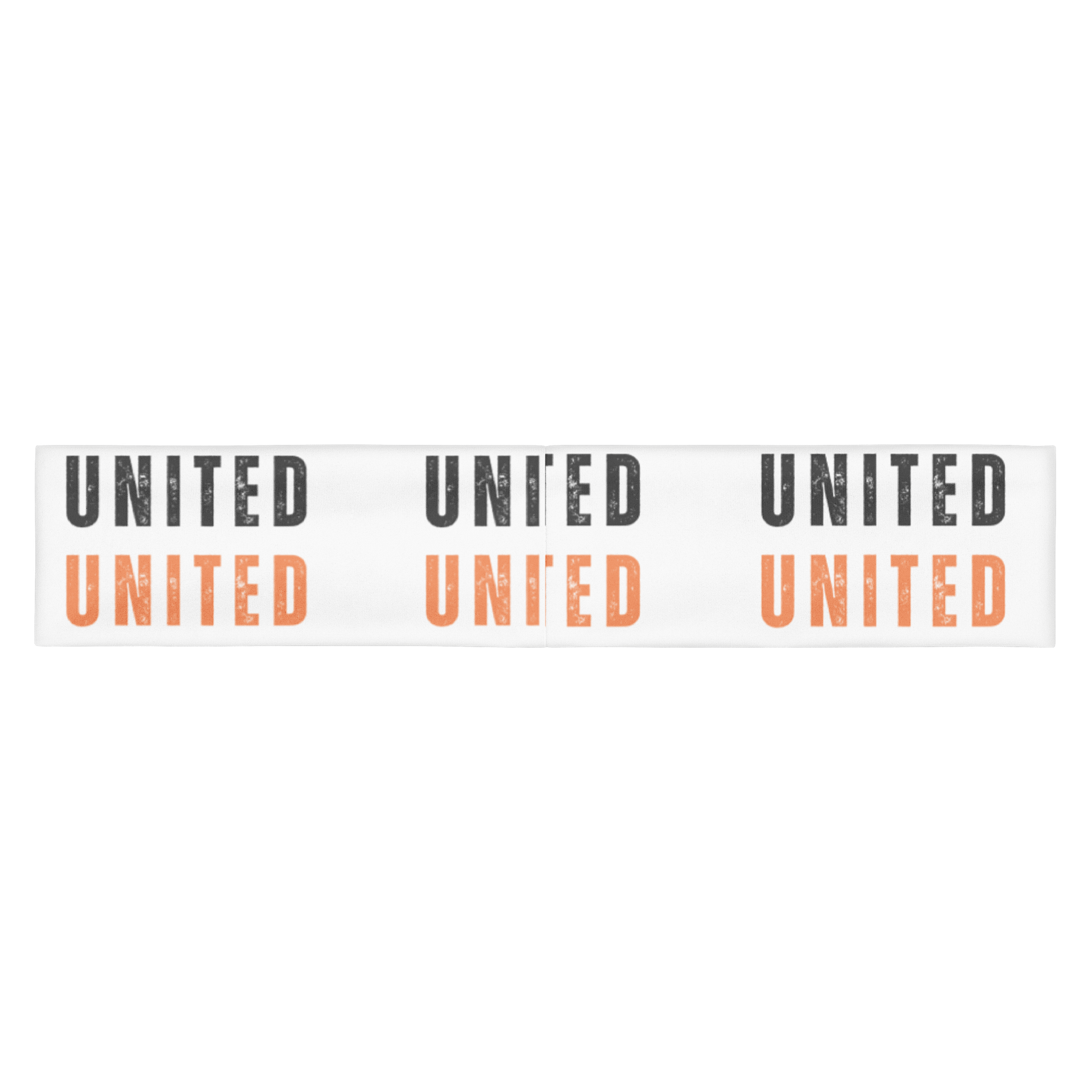 Orange and Black UNITED : All-Over Print Headband product image (2)