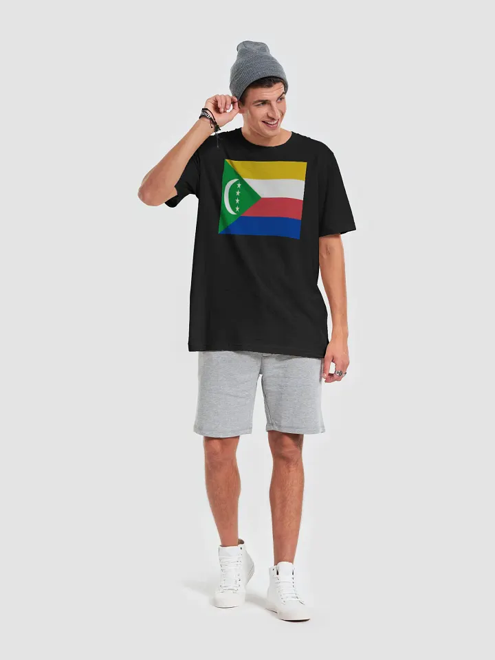 Comoros Flag Unisex T-Shirt - Exclusive Graphic Grove Tee product image (2)
