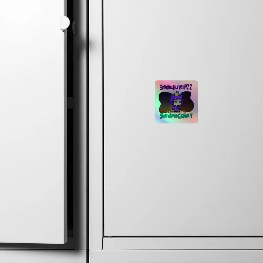 Queen Of The Shadow Galaxy Holographic Sticker product image (4)