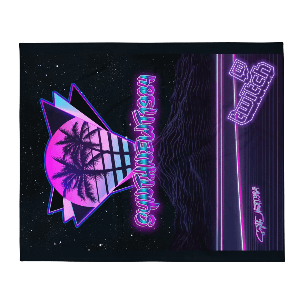SynthNewt1984 Logo Blanket product image (2)