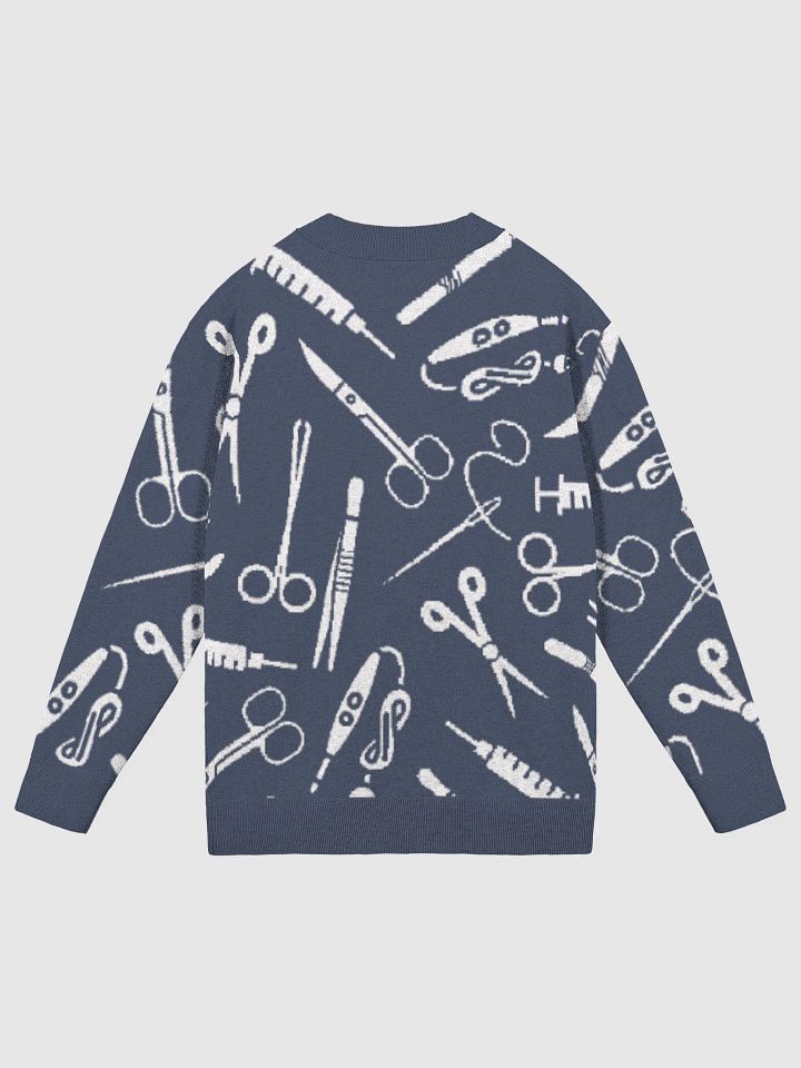 scalpel sweater (navy) product image (2)
