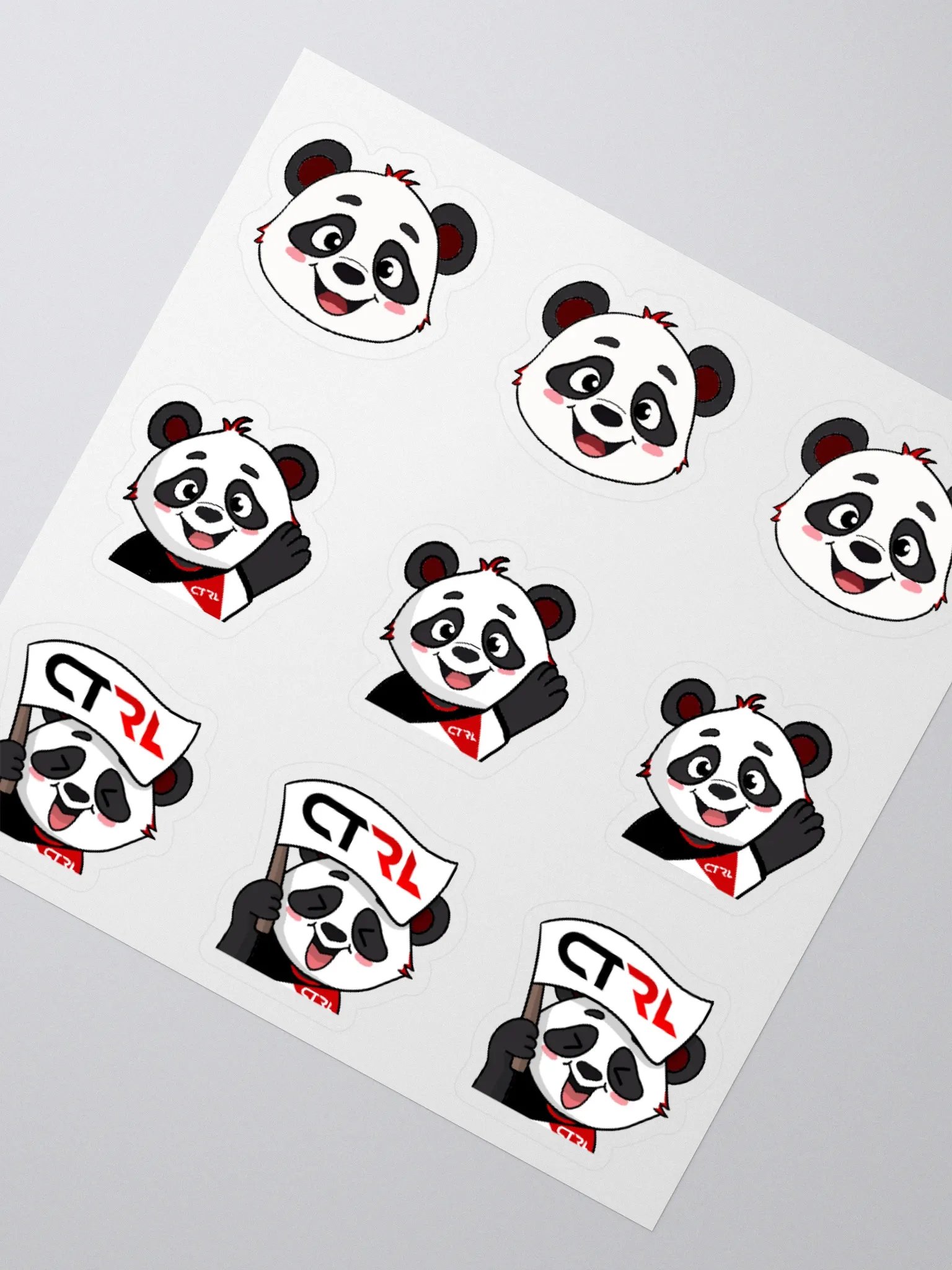 CTRL Shift Kiss Cut Stickers product image (2)