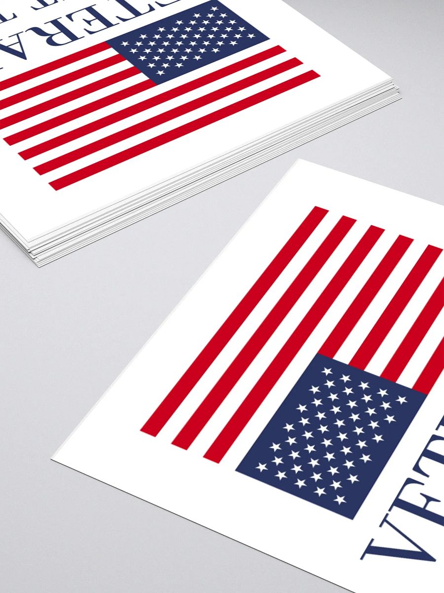 Veterans Against Trump Sticker. product image (11)