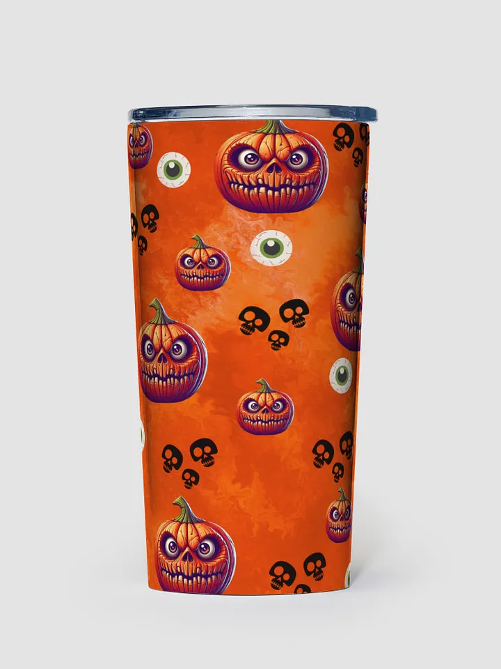 Spooky Pumpkin Halloween 20oz Stainless Steel Tumbler product image (1)