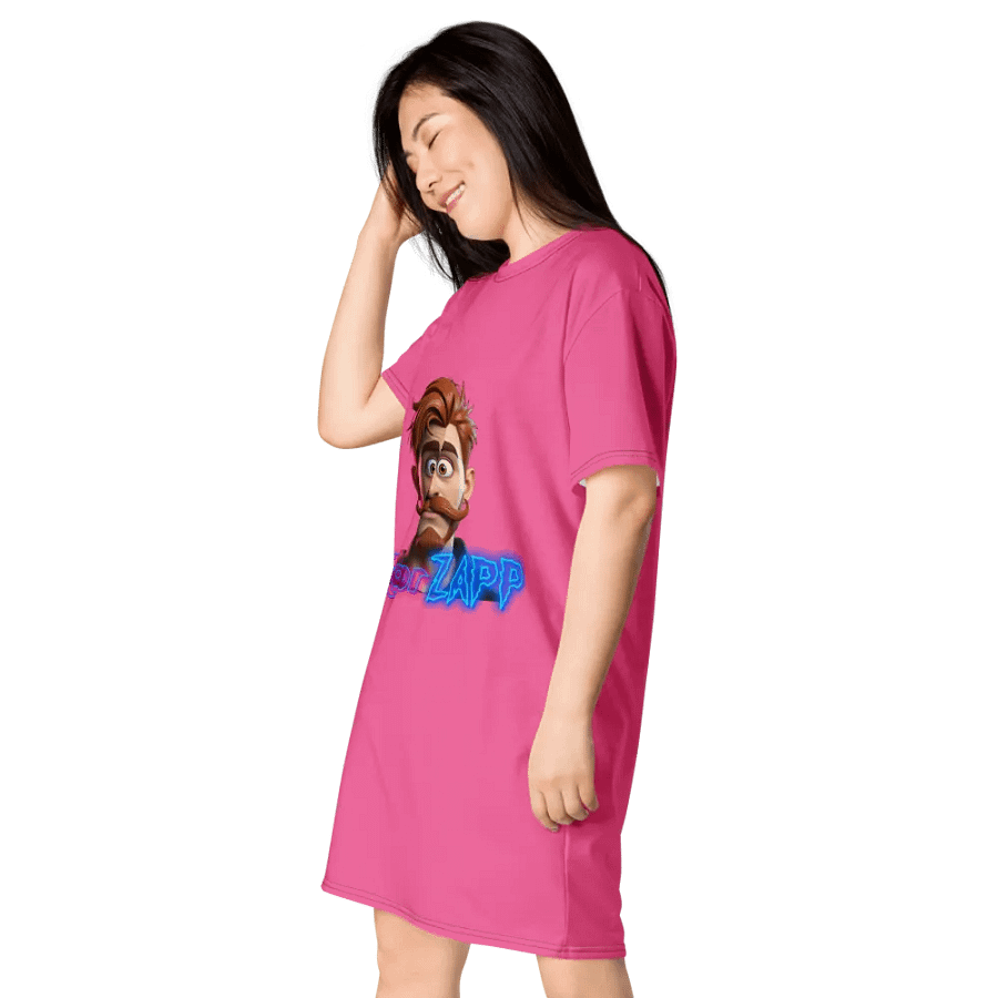 ZAPPtastic Mustache Madness T-Shirt Dress product image (3)