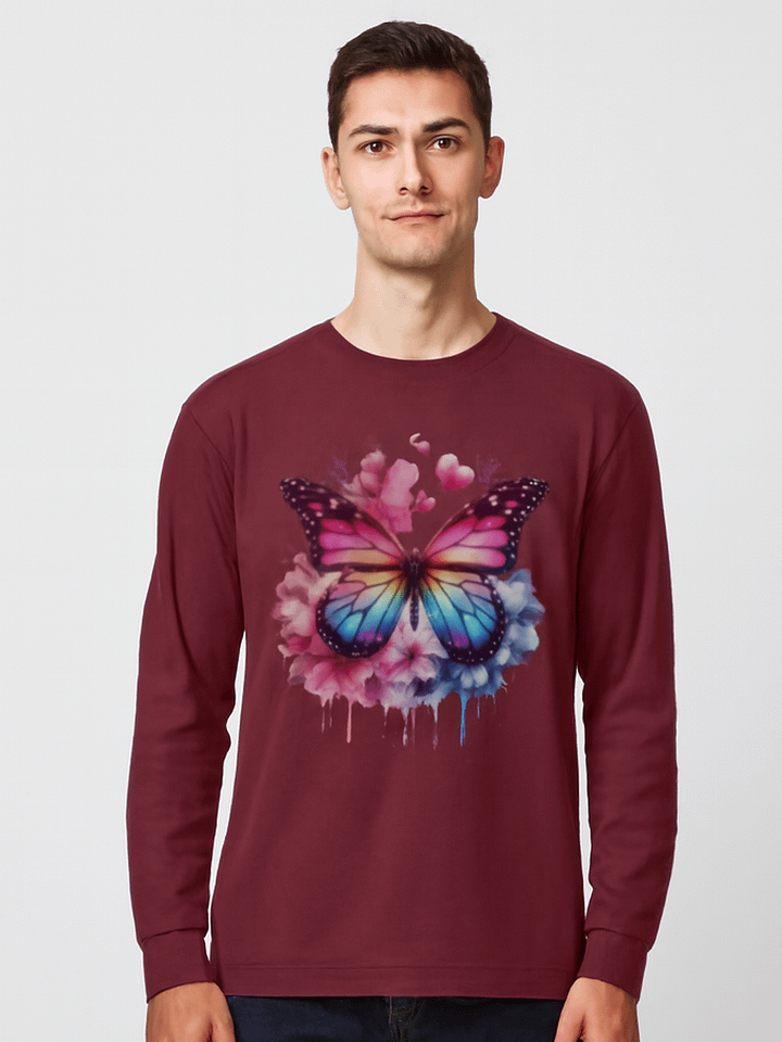 Whimsical Butterfly Dreams Long Sleeve T-Shirt product image (1)