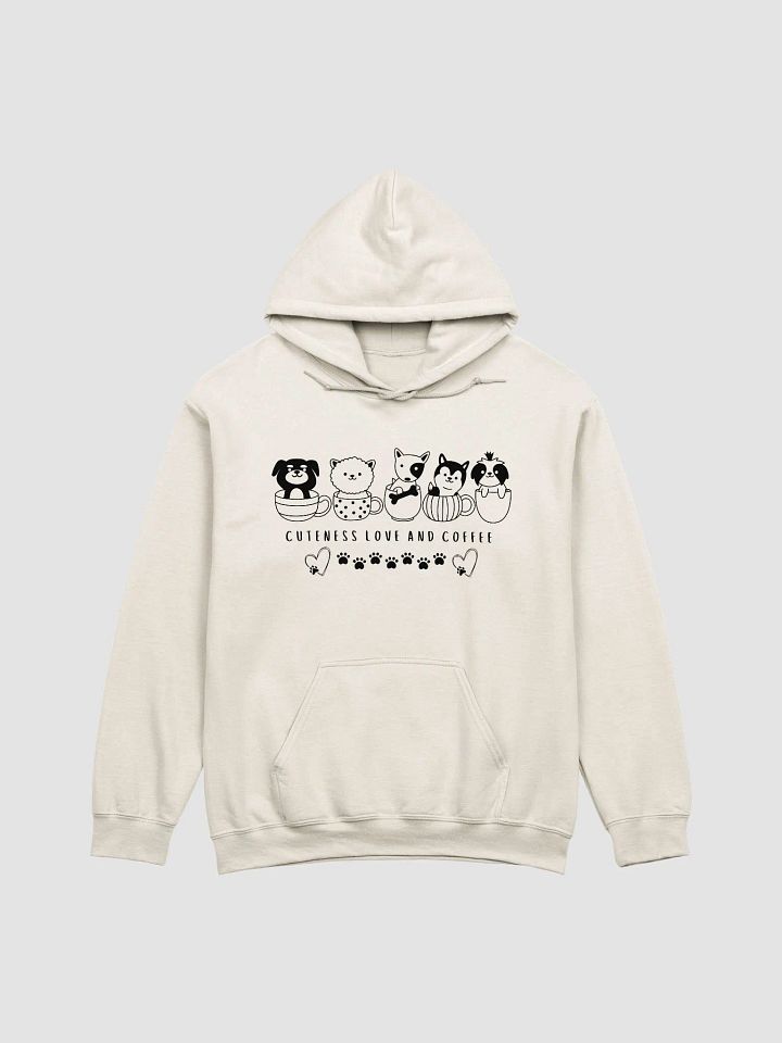 Cuteness Love and Coffee Hoodie product image (2)