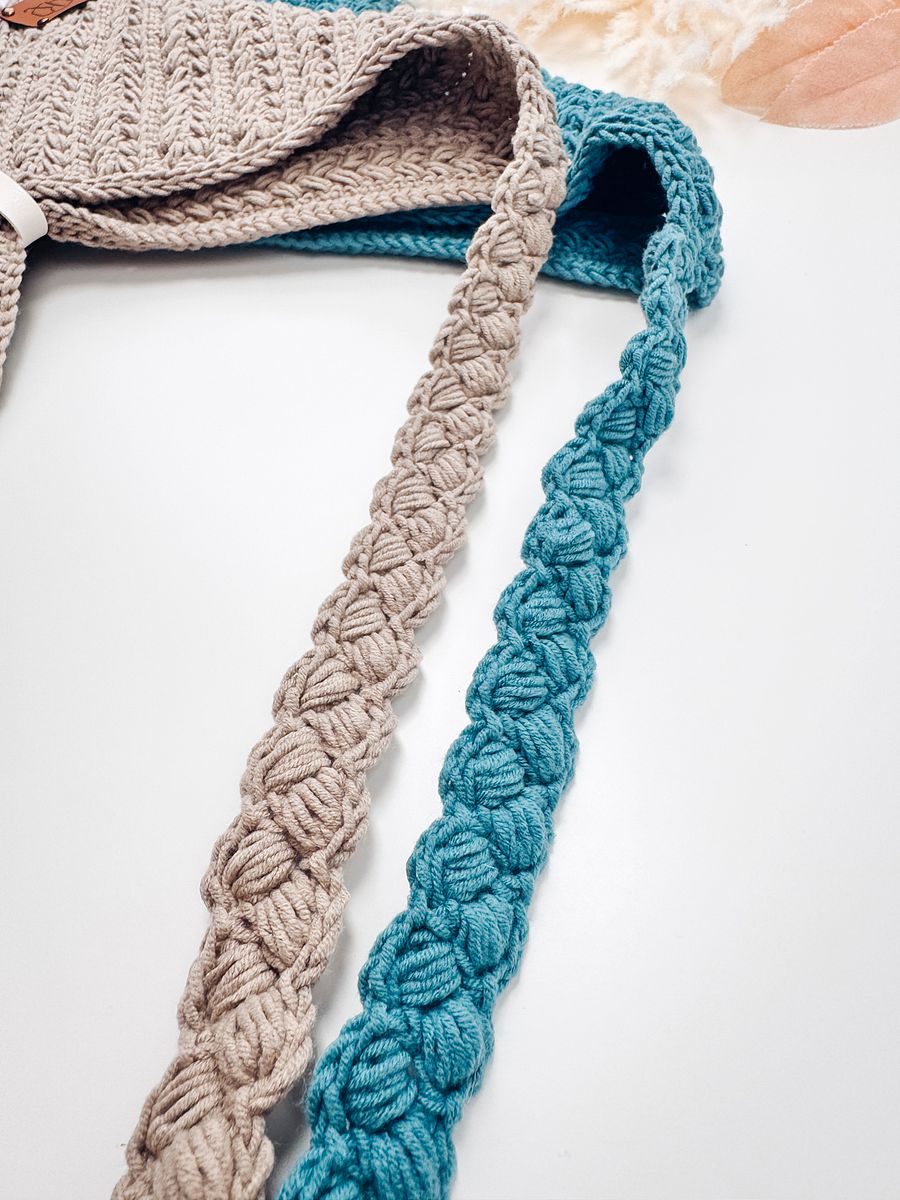Wheat Stitch Crochet Bag Pattern (2 Sizes) product image (7)