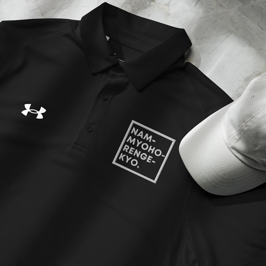 Under Armour® Men's Polo Shirt - Nam-Myoho-Renge-Kyo Print | Best Gift for Men product image (5)