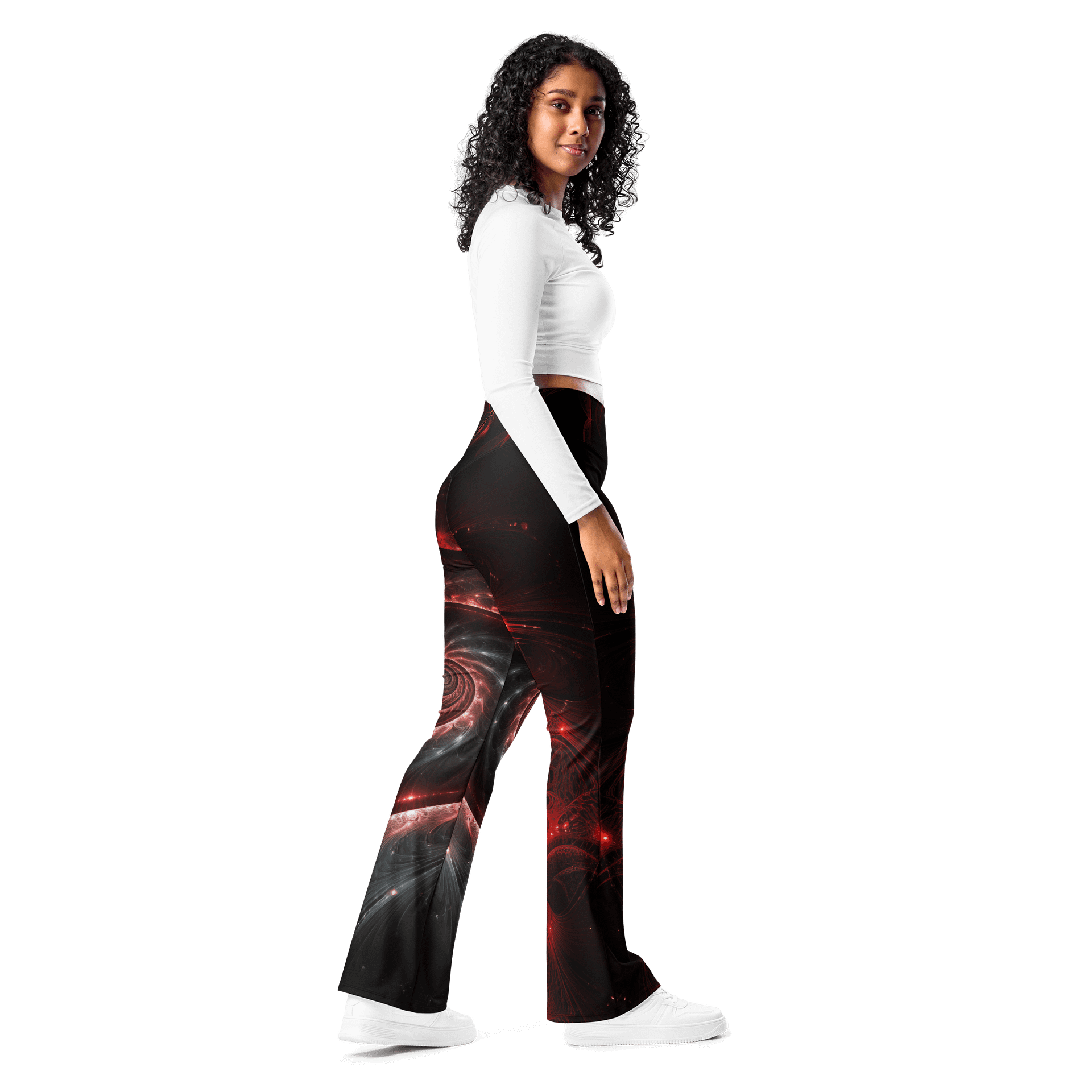 Gothic BASS Fractal Flare Leggings product image (8)