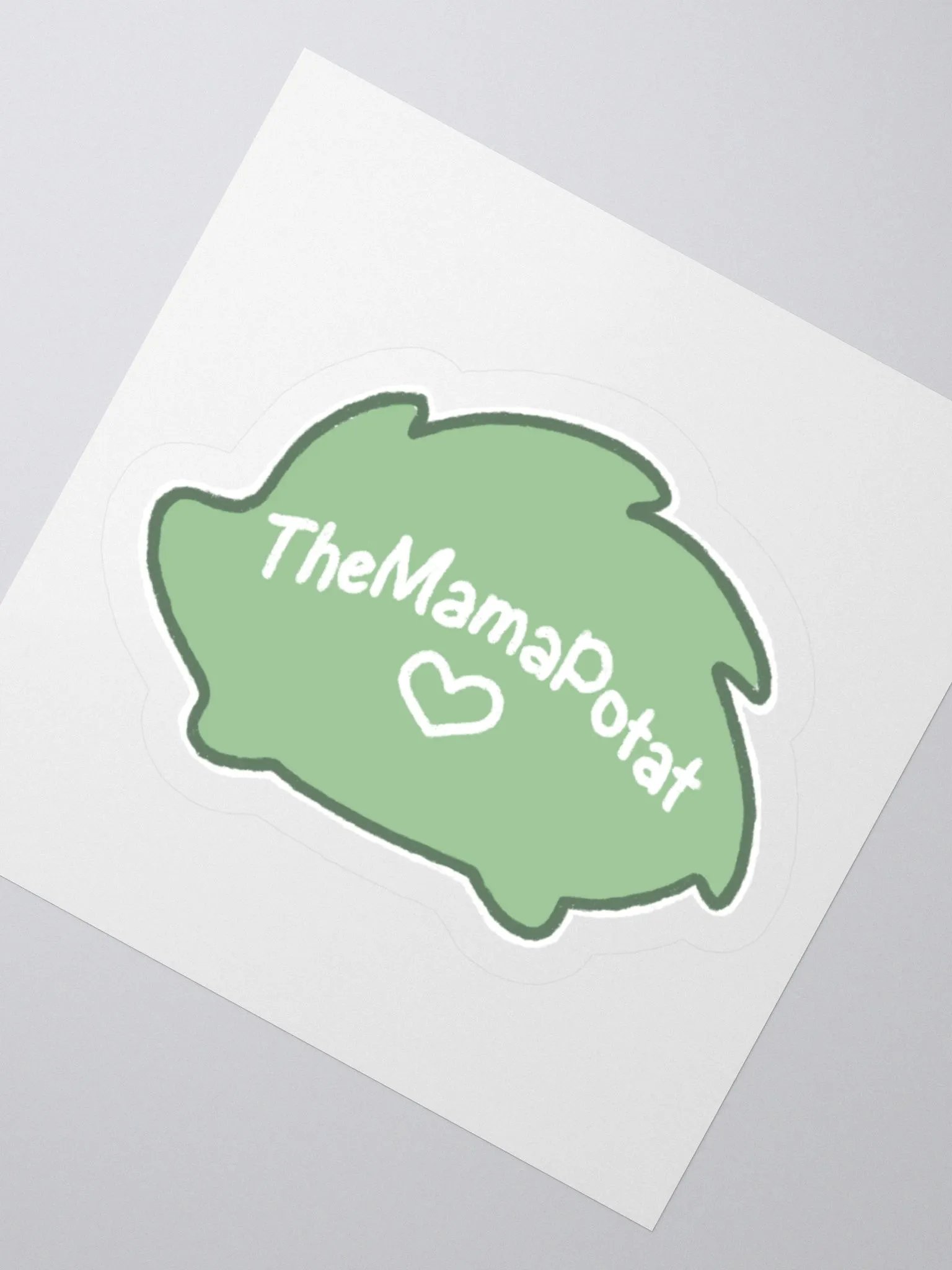 TheMamaPotat Logo Kiss-Cut Sticker product image (2)