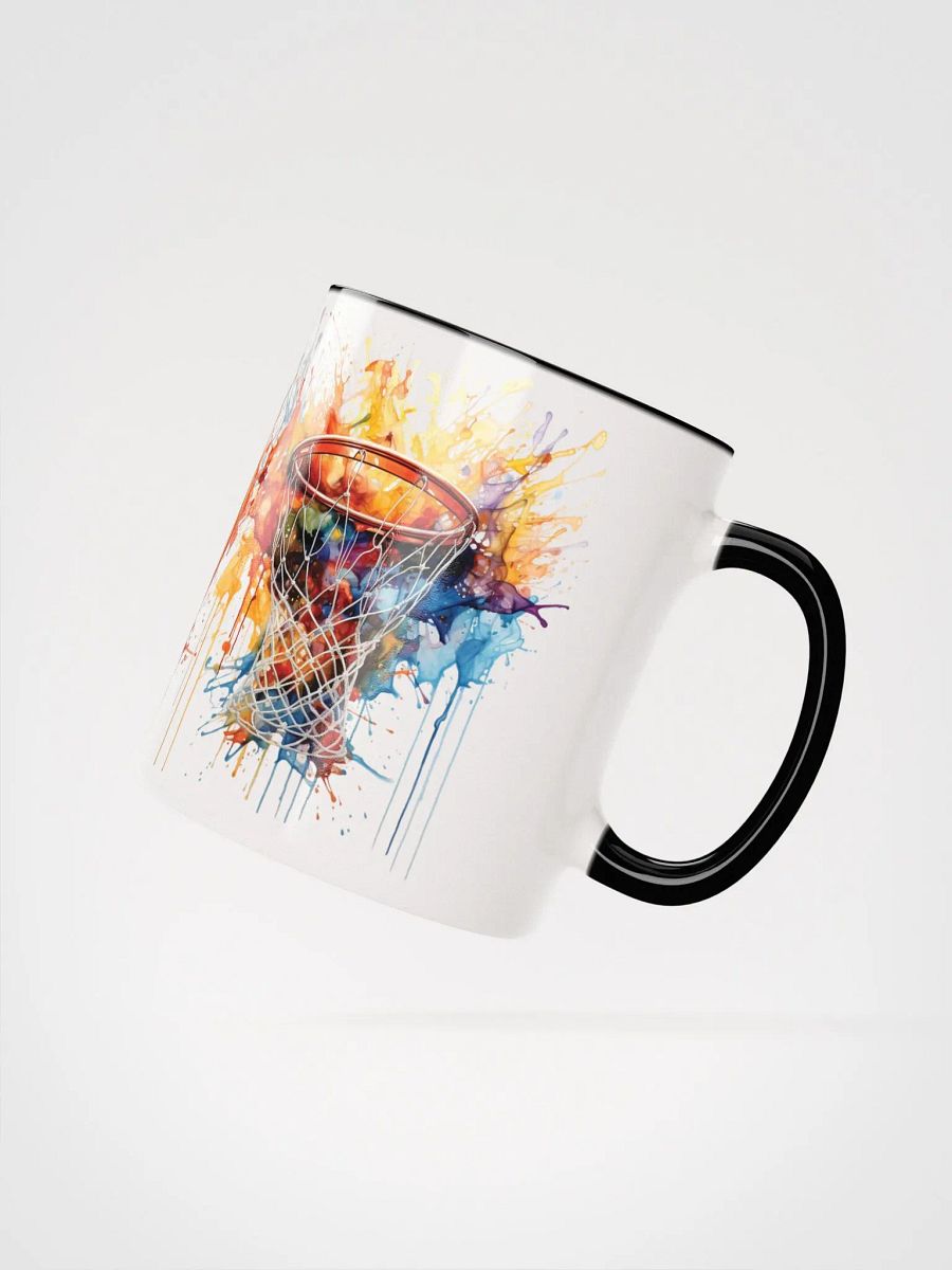 Swish & Sip Basketball Accent Mug product image (4)