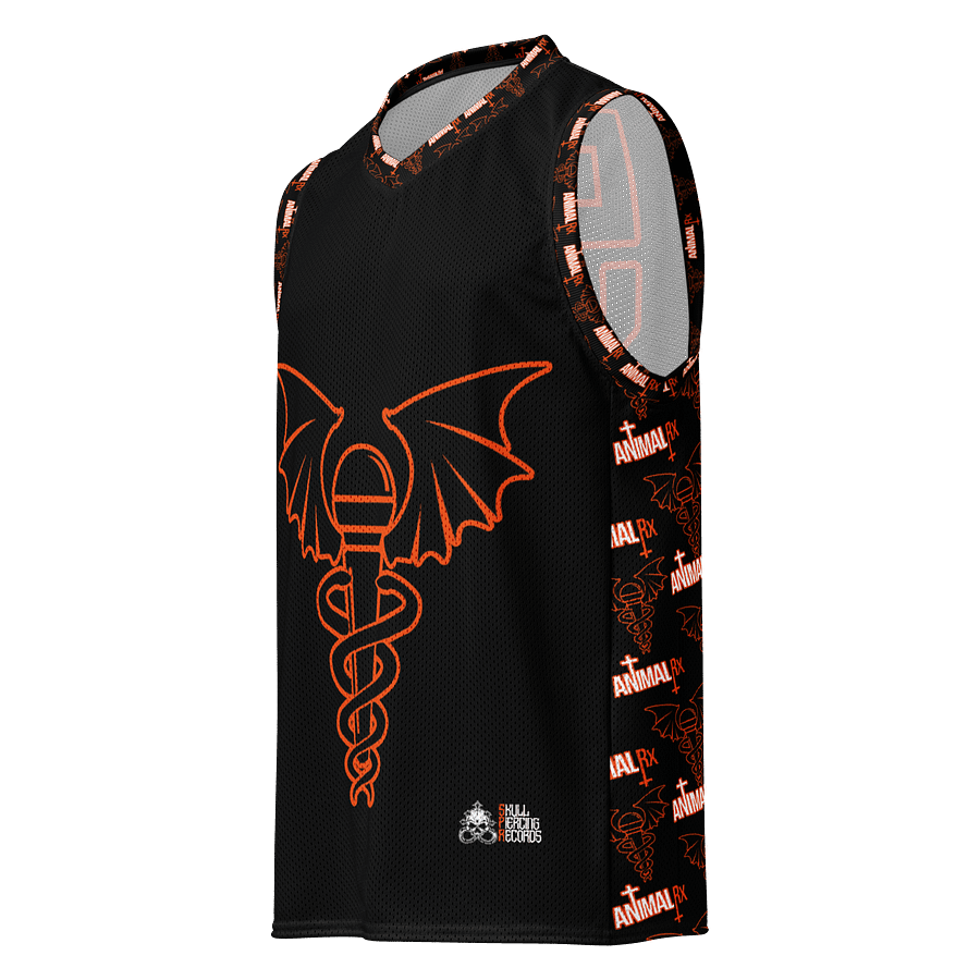 ANIMAL RX Basketball Jersey (Black) product image (1)