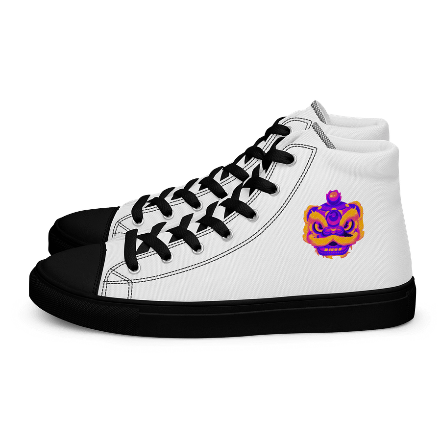 Majestic Dragon Head Mask Men's High Tops product image (1)