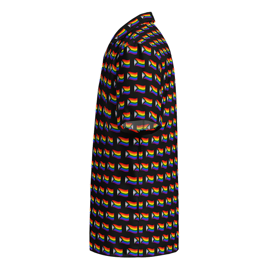 LGBTQIAP2S+ 2025, Rainbow Gay, Button Up Shirt product image (3)