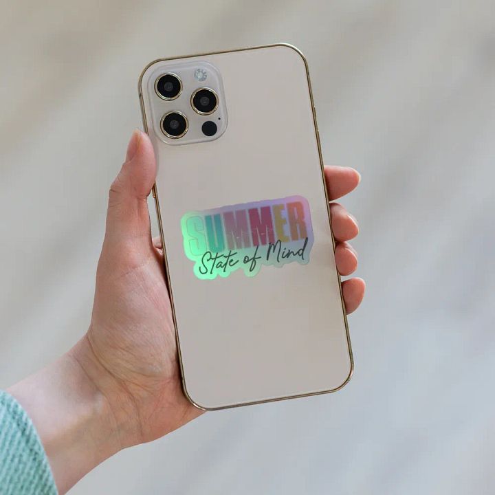 Summer - State of Mind - Holographic Sticker Sheet product image (2)