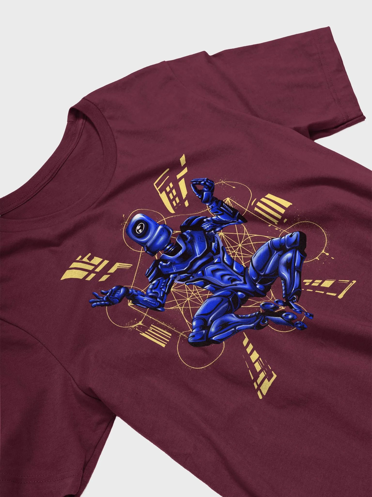 Sacred Geometry Robot - Tee product image (32)