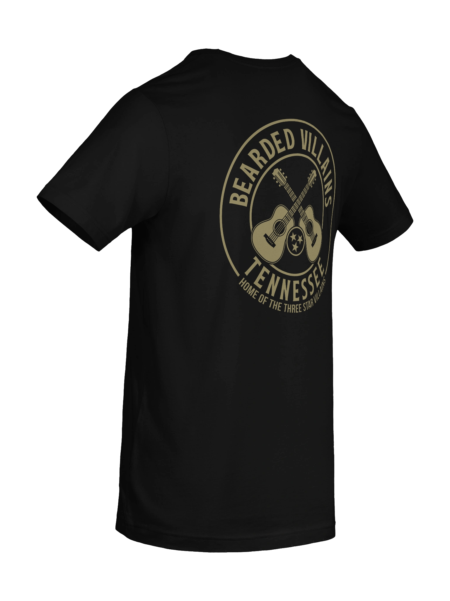 BIG-n-TALL | TSV Bearded Villains Tennessee Bella+Canvas Unisex T-Shirt | Vandy Gold Logo | Premium Comfort & Southern Brotherhood Style product image (10)
