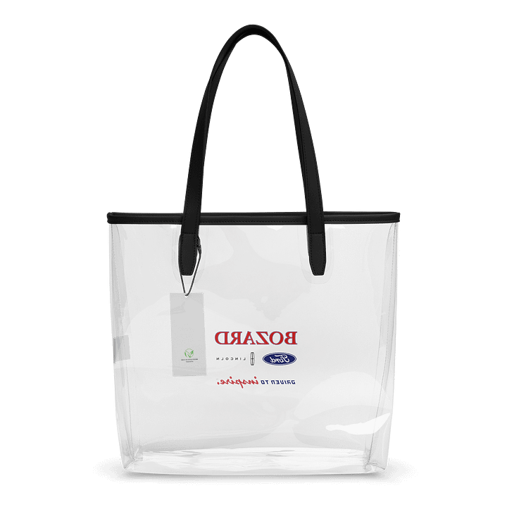 BOZARD Clear Tote Bag product image (2)