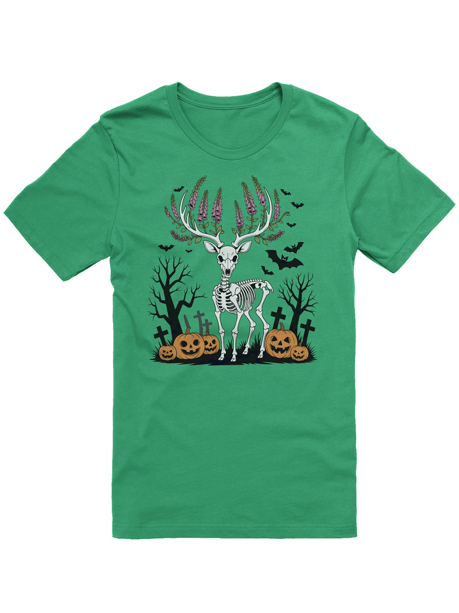 Floral Deer Halloween T-Shirt product image (4)