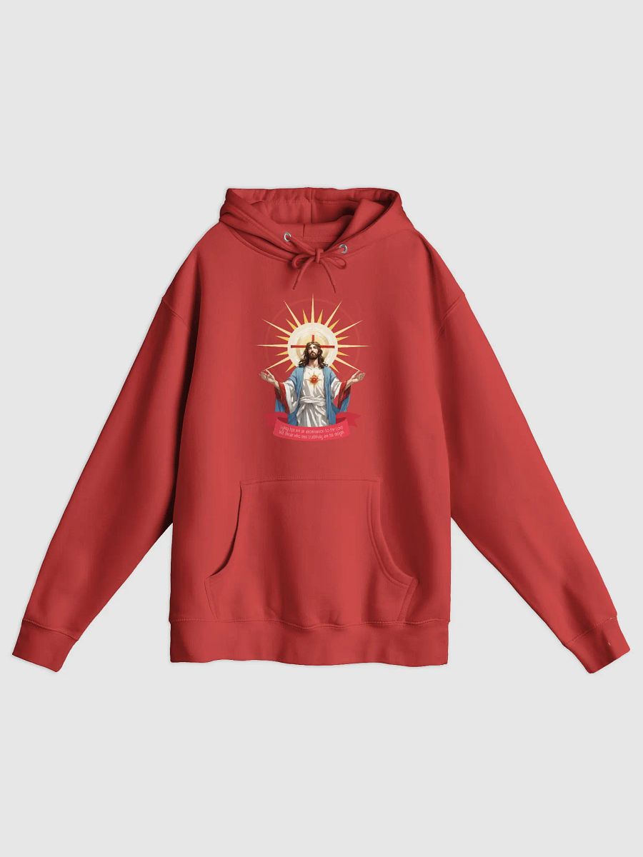 Truth is his delight Red Hoodie product image (1)