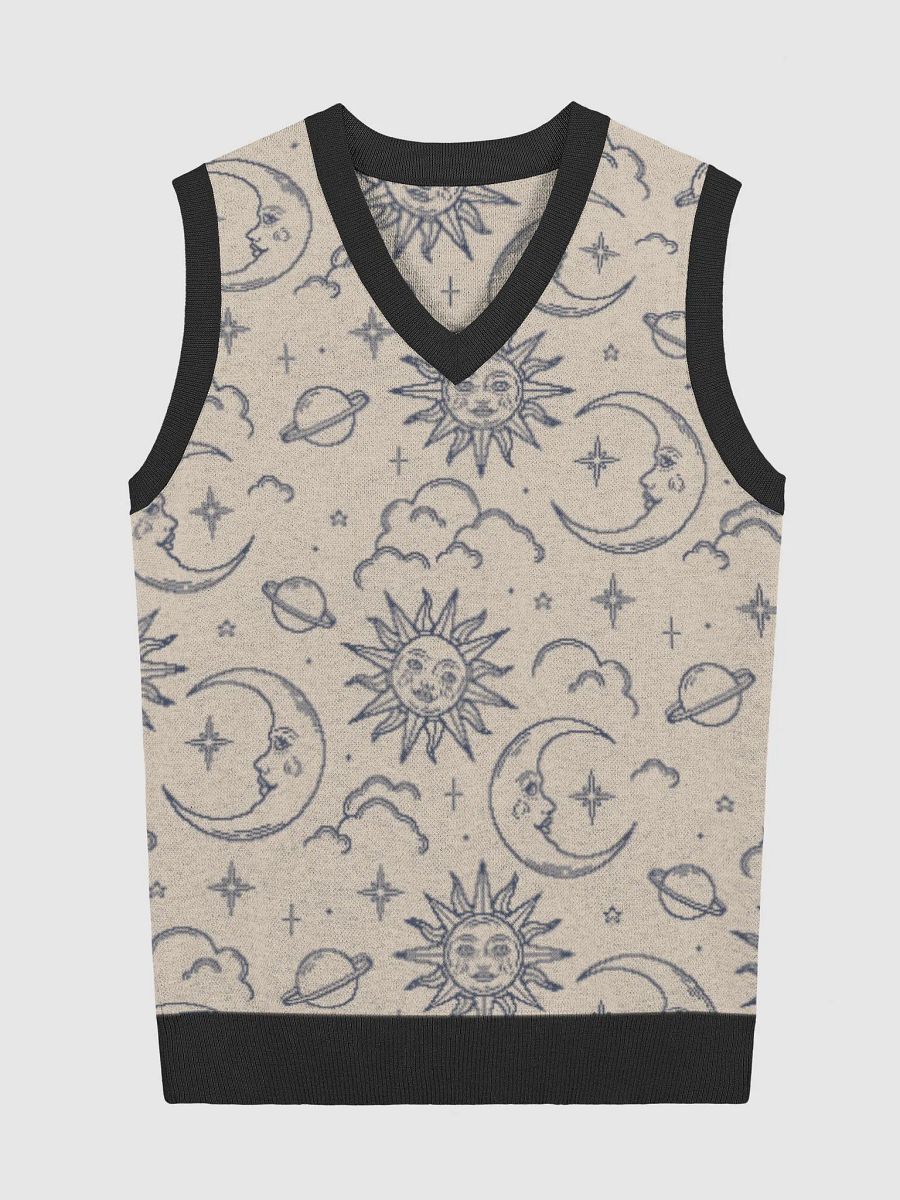 Dreamy Light Knitted V-Neck Vest product image (1)