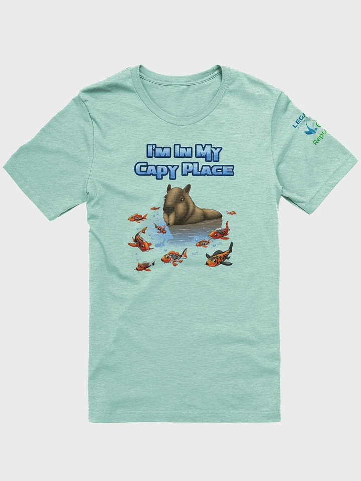I'm In My Capy Place! Javier The Capybara Tee. - LegaSea x Reptile Army Collab product image (1)