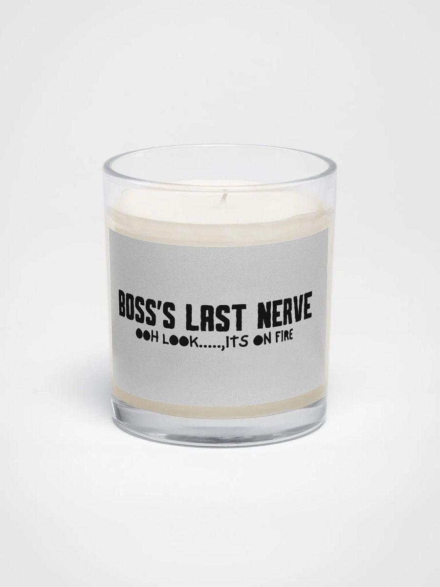 Boss's Last Nerve Soy Wax Candle product image (1)