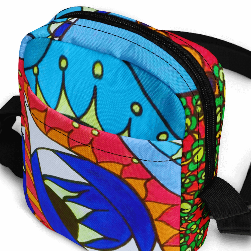 Psychedelic Dreamscape Crossbody Bag product image (8)