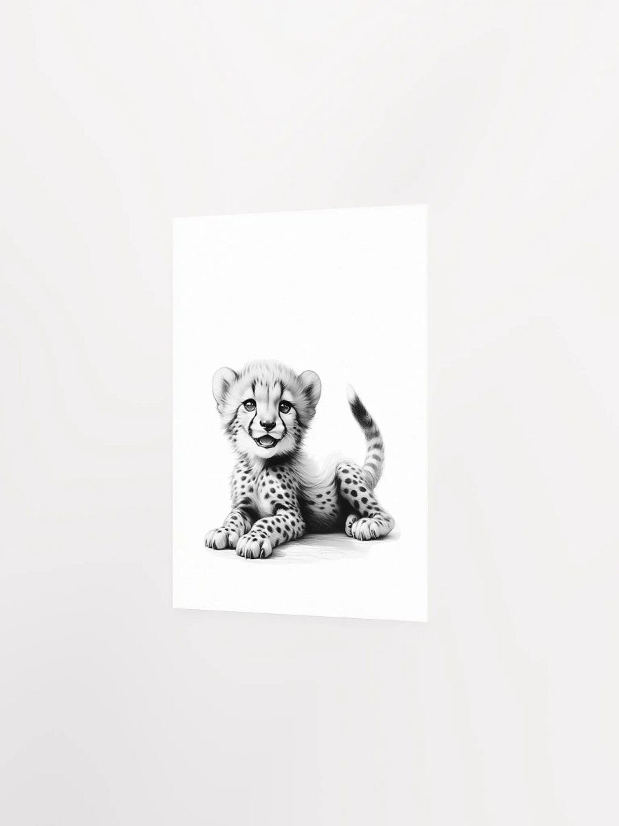 Cheetah Safari Nursery Print No 2 product image (3)