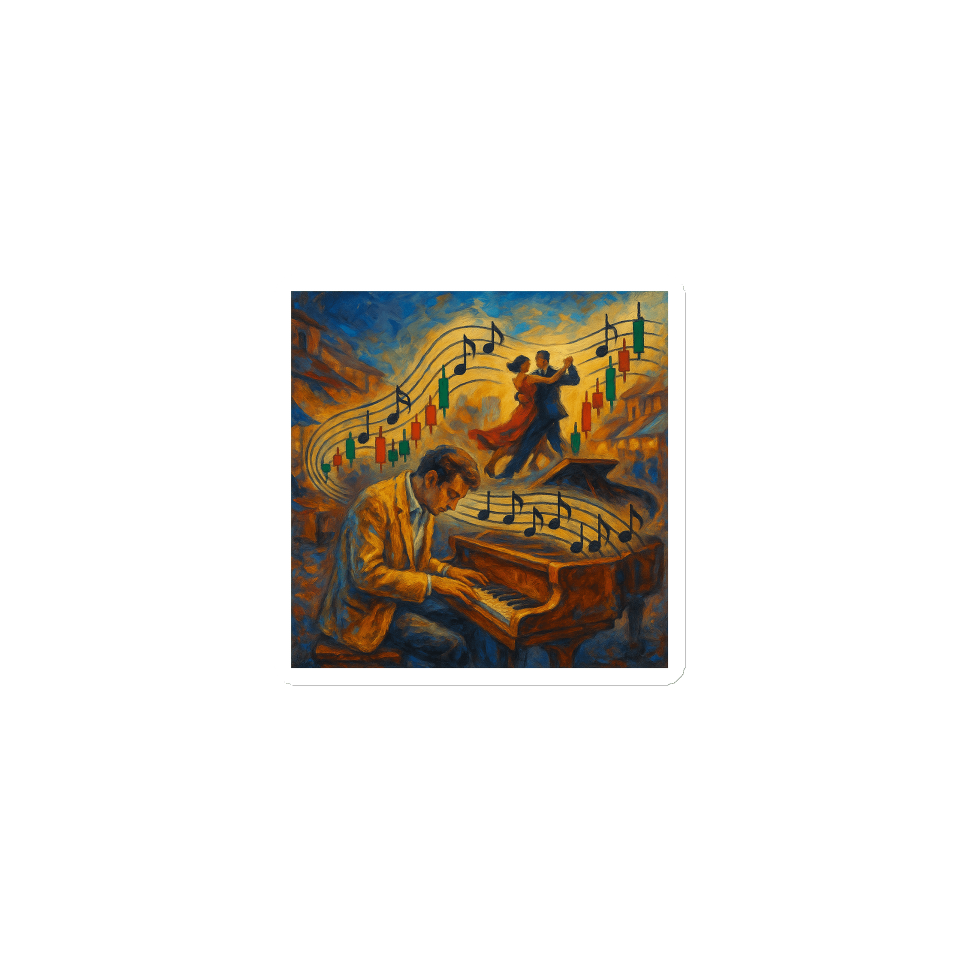 Track 5 – Música de Números | Vinyl Magnet product image (1)