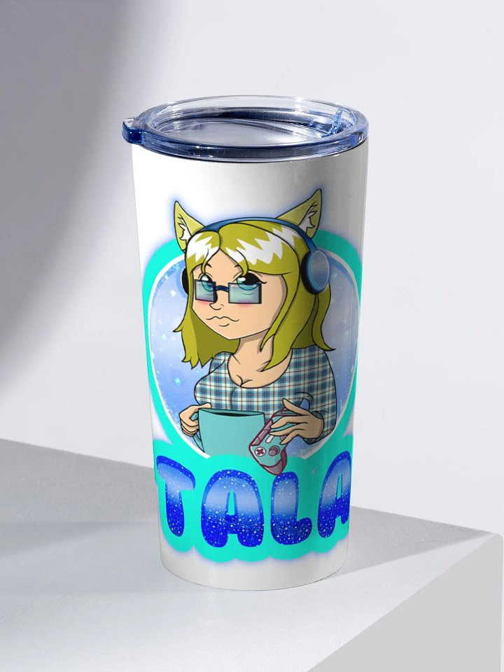 Gamer Cat Stainless Steel Tumbler product image (2)