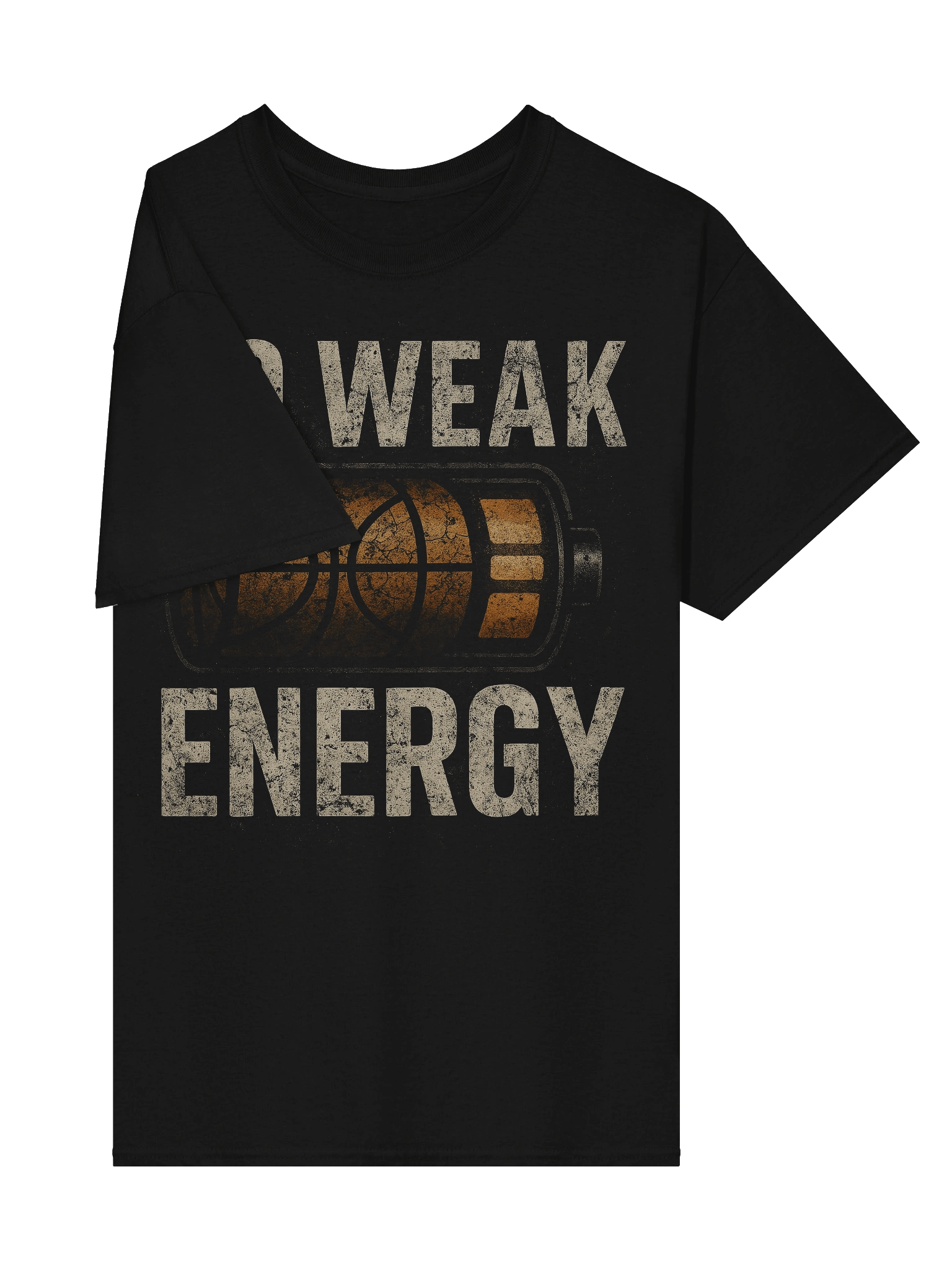 “No Weak Energy Basketball Power Tee” product image (4)