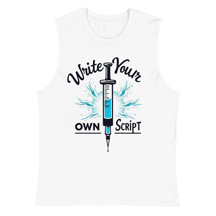 Syringe Script Muscle Tank product image (2)