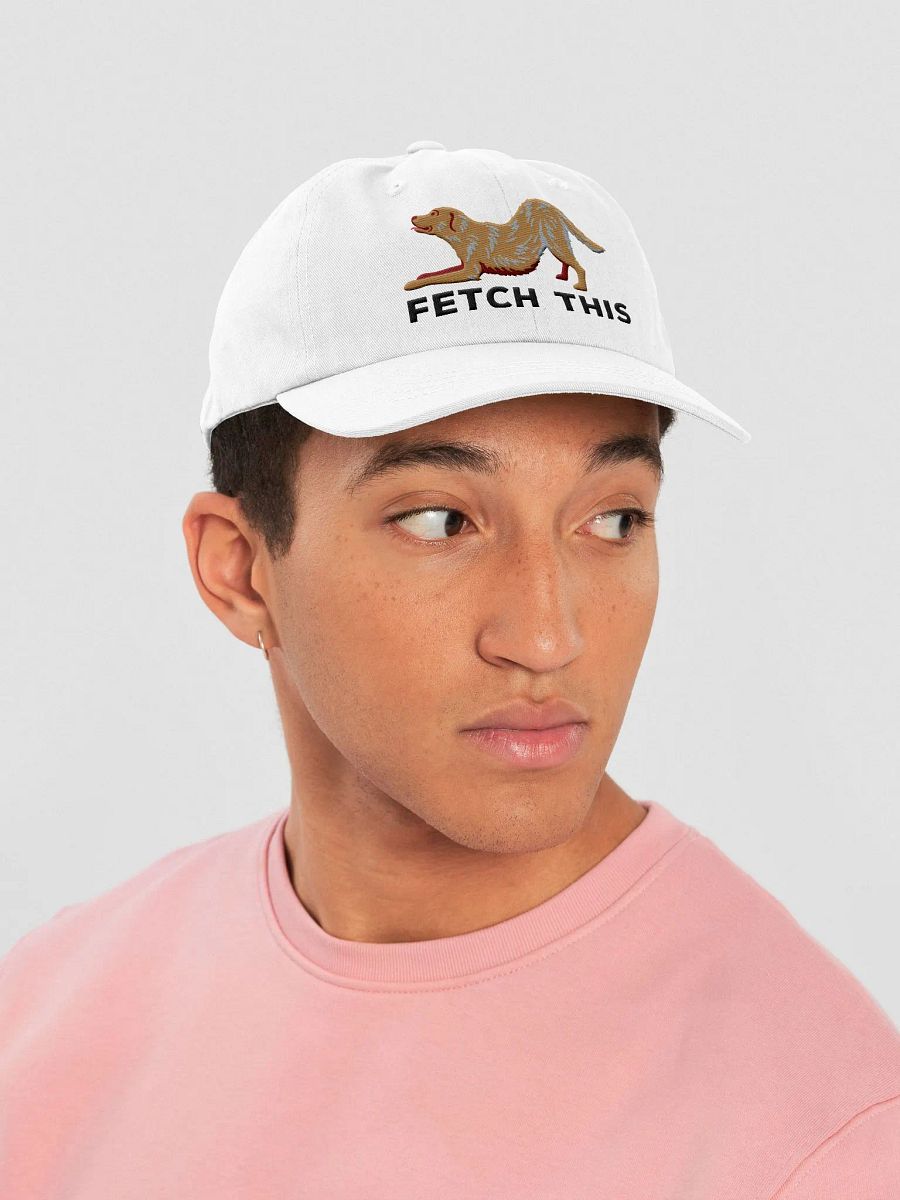 Fetch This Classic Dad Hat(Embroidered) of a Golden Retriever product image (43)